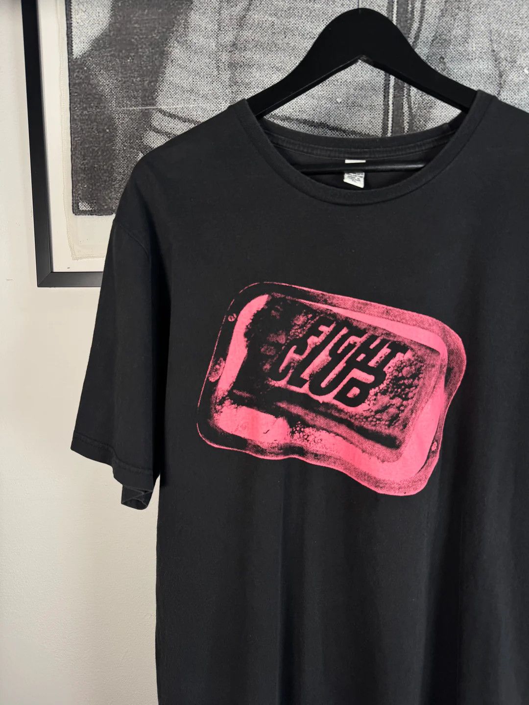 Vintage 🚭 ICONIC 🚭 1999 "FIGHT CLUB" SOAP PROMOTIONAL MERCH SHIRT Size US XL / EU 56 / 4 - 2 Thumbnail
