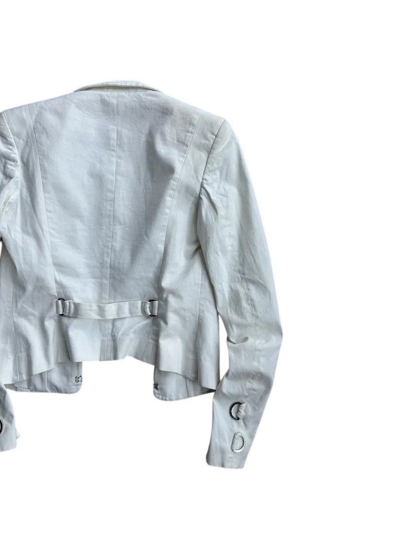 Versus Versace × Vintage Vintage Versus Versace Woman White Blazer Jacket Size S / US 4 / IT 40 - 12 Thumbnail