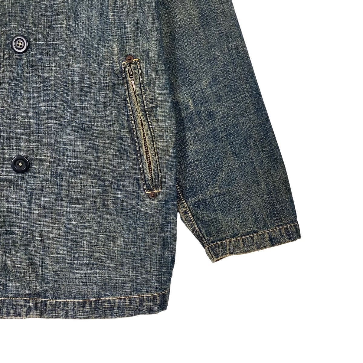 ABAHOUSE × Japanese Brand Abahouse double breasted denim jacket Size US M / EU 48-50 / 2 - 6 Thumbnail