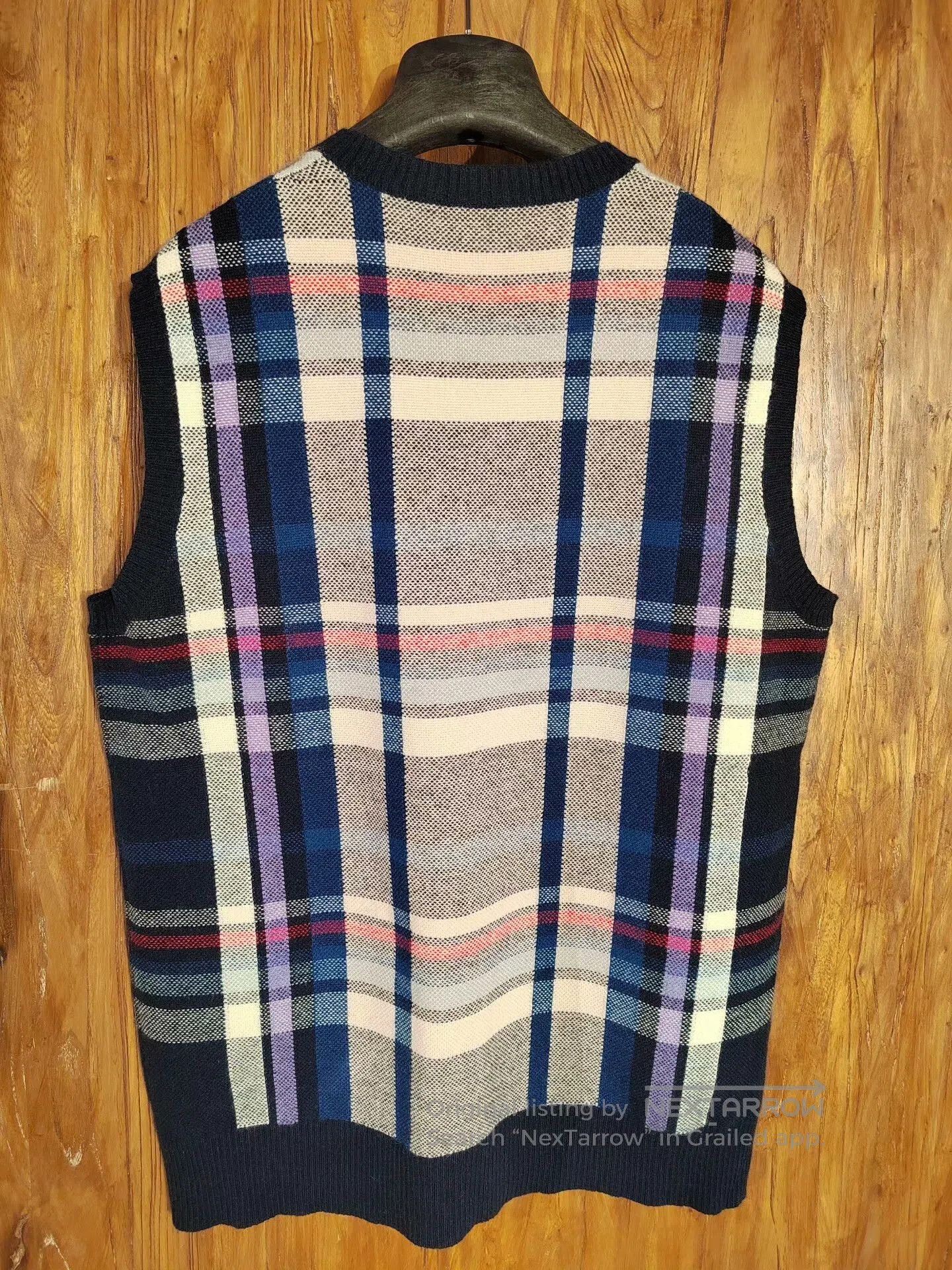 Burberry Burberry Plaid Knitted Vest for Fall/Winter. Size US M / EU 48-50 / 2 - 3 Thumbnail