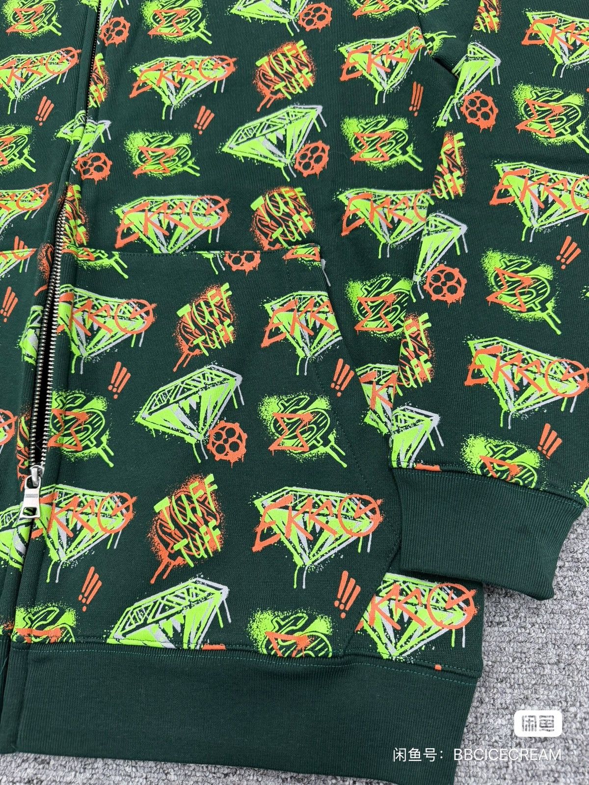Billionaire Boys Club Billionaire Boys Club diamonds and dollars hoodie jacket Size US M / EU 48-50 / 2 - 3 Thumbnail