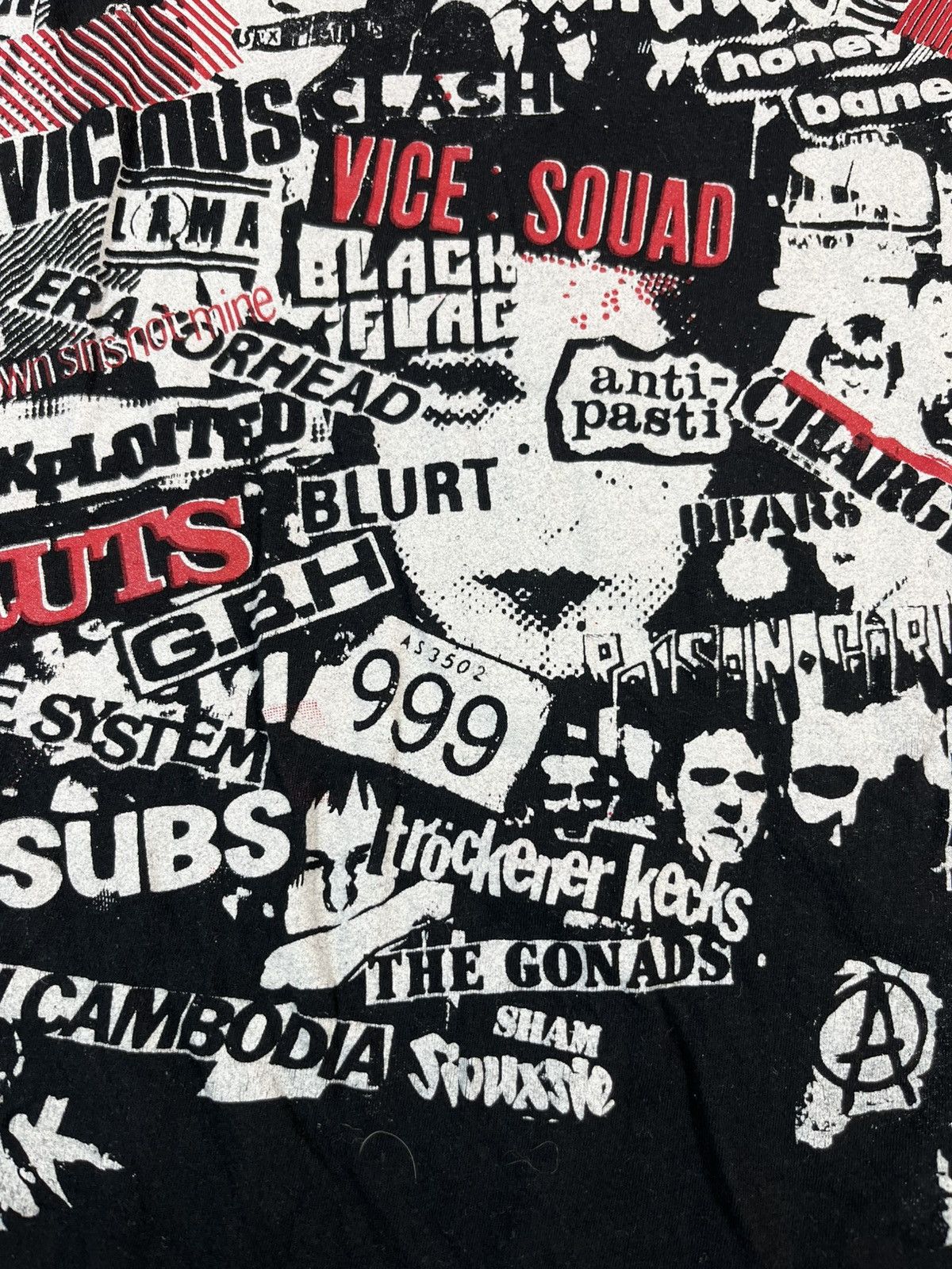 Band Tees × Vintage Punk Rock Bands Sex Pistols T Shirt Size US M / EU 48-50 / 2 - 6 Thumbnail