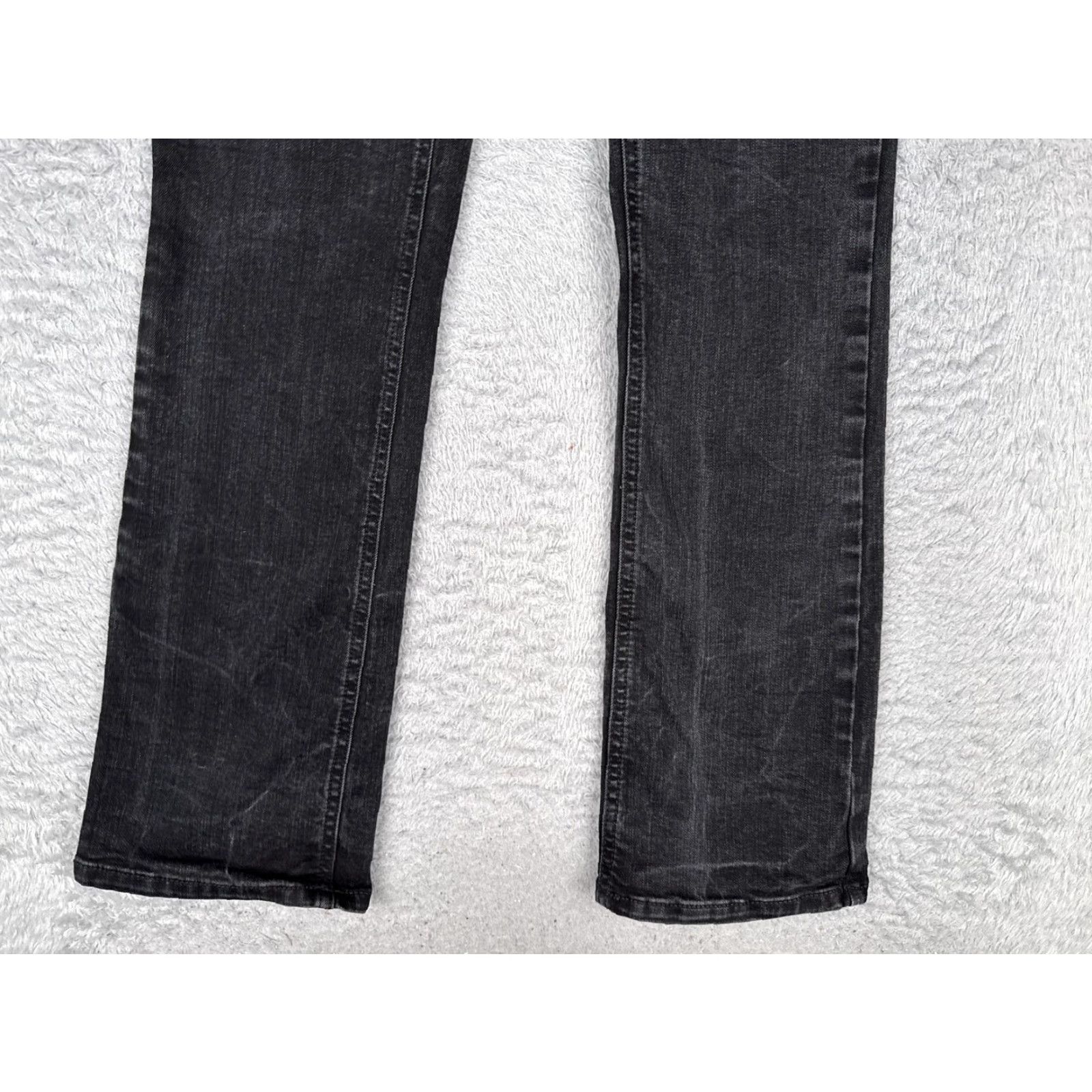Vintage Maurices M Jeans Bootcut Jeans Womens 4 Regular Gray Charcoal Wash 26x31 Stretch Denim Size 27" / US 4 / IT 40 - 2 Thumbnail