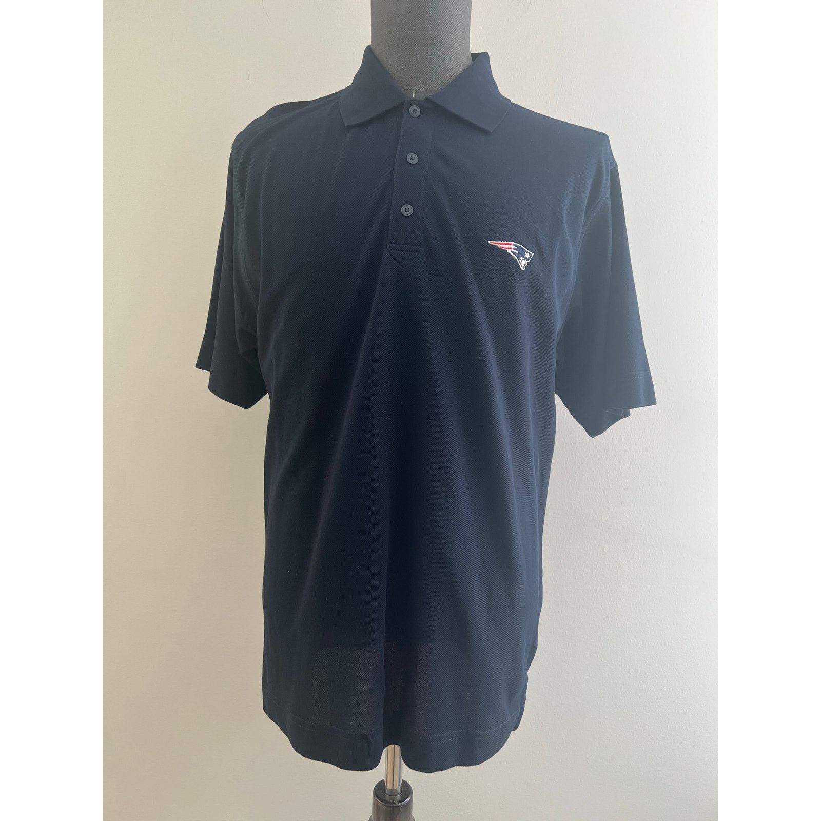 Cutter & Buck Cutter & Buck New England Patriot's Football Polo Shirt Navy Size US M / EU 48-50 / 2 - 1 Thumbnail