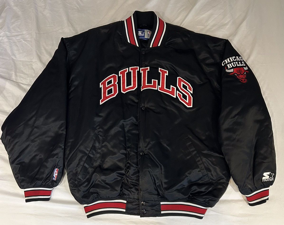 image of Vintage 90’ Nba Chicago Bulls in Black, Men's (Size 2XL)