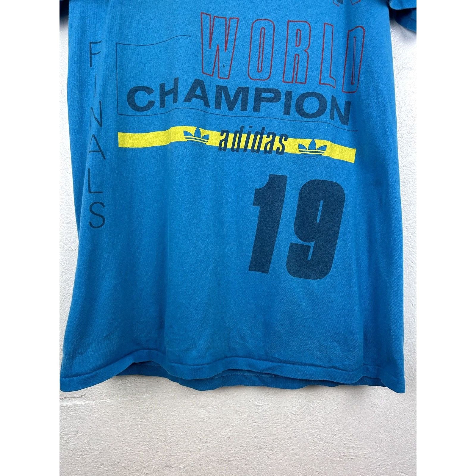 Adidas 90s Vintage Adidas 1994 World Cup Soccer Champions AOP Tee Size US M / EU 48-50 / 2 - 6 Thumbnail