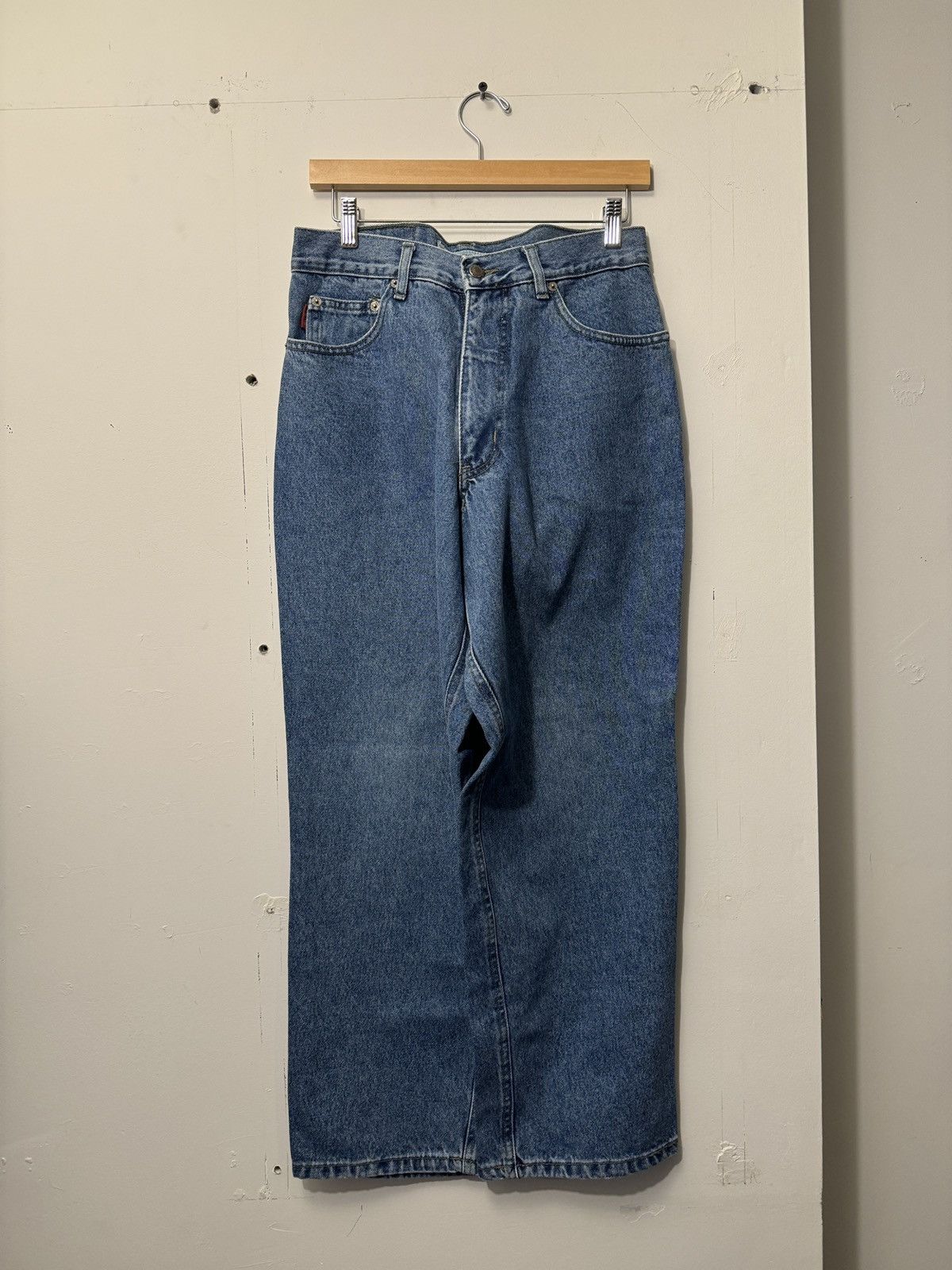 Image of Vintage Y2K Bugle Boy Baggy Denim Skater Jeans 30 in Blue, Men's