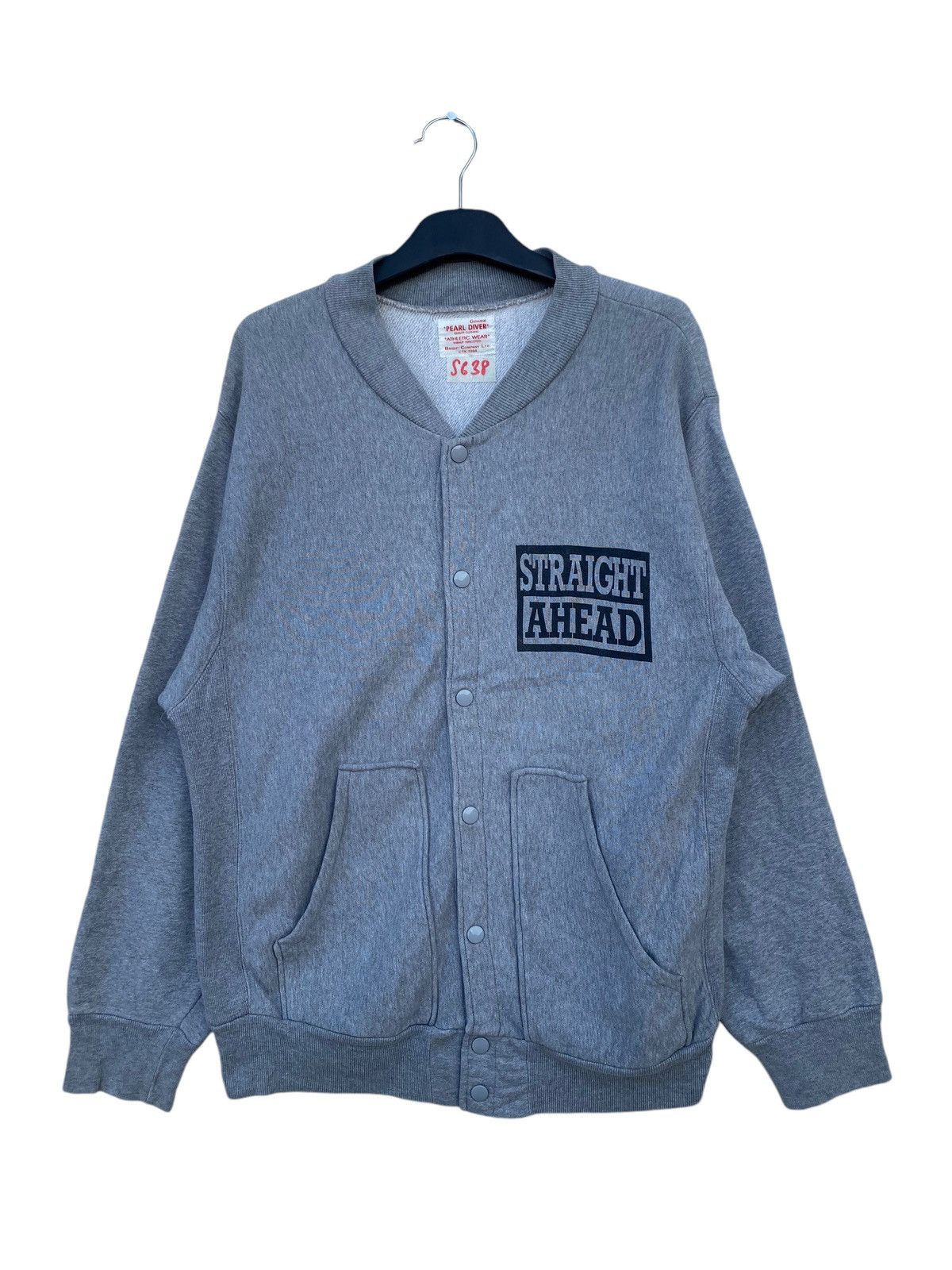 Japanese Brand Pearl Diver Atletic Wear Warm Up Sweater Size US M / EU 48-50 / 2 - 1 Thumbnail