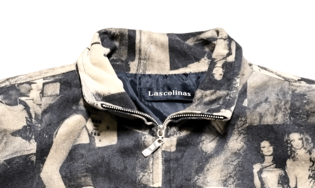If Six Was Nine Japanesse Brand Lascolinas Full Print Zipper Jacket Size M / US 6-8 / IT 42-44 - 14 Thumbnail