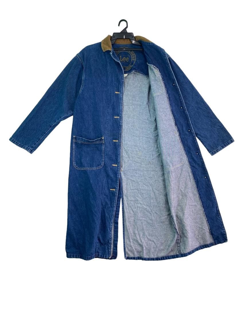 Lee × Vintage Vtg rare 70s Lee denim coat jacket union made workwear Size US S / EU 44-46 / 1 - 1 Thumbnail