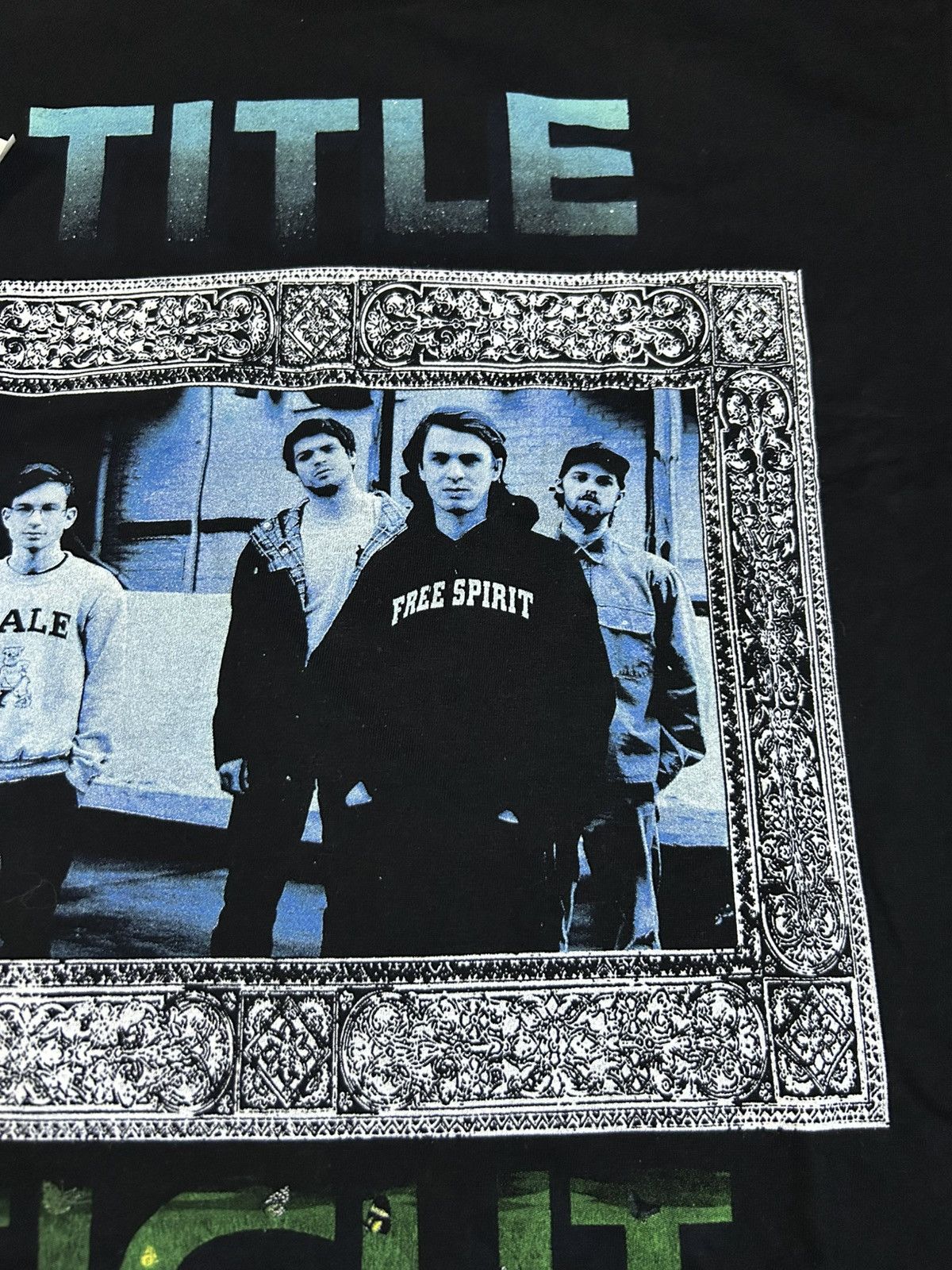 Band Tees Distressed Title Fight Shed Hardcore Will Never Die Graphic Size US XL / EU 56 / 4 - 4 Thumbnail