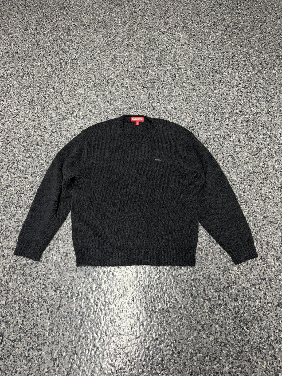 Supreme SS24 Supreme Boucle small box logo sweater | Grailed