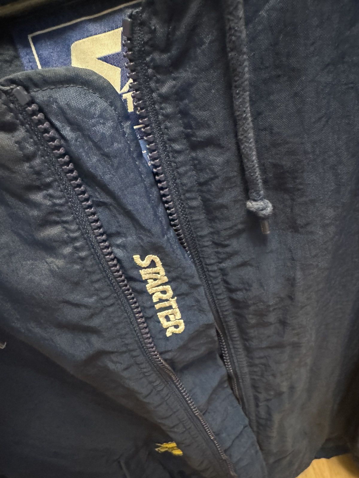 Starter Vintage 90s Michigan Wolverines Starter Jacket Size XL Size US XL / EU 56 / 4 - 5 Thumbnail