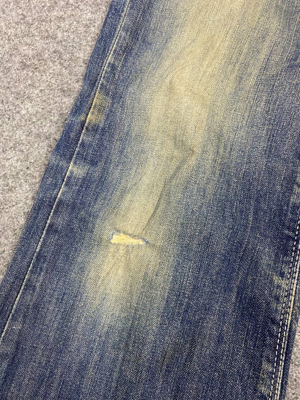 Lee lee ankle cut bootcut flare distressed denim Size 30" / US 8 / IT 44 - 8 Thumbnail
