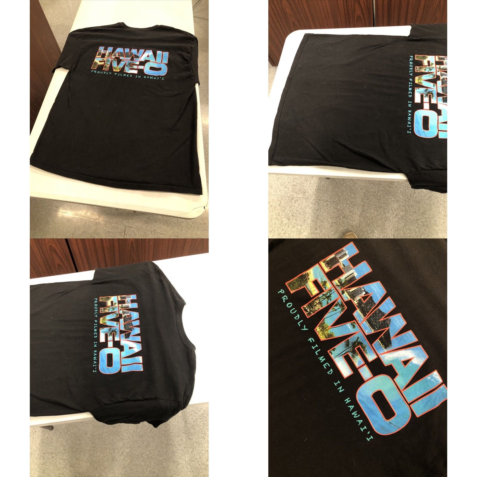 Vintage VINTAGE Hawaii Five O Film Crew Graphic T Shirt Black XL Men Adult Size Crew Neck Short Sleeve Cotton Hawaii Five O Logo 90s 2000s Theme Classic Size US XL / EU 56 / 4 - 8 Thumbnail