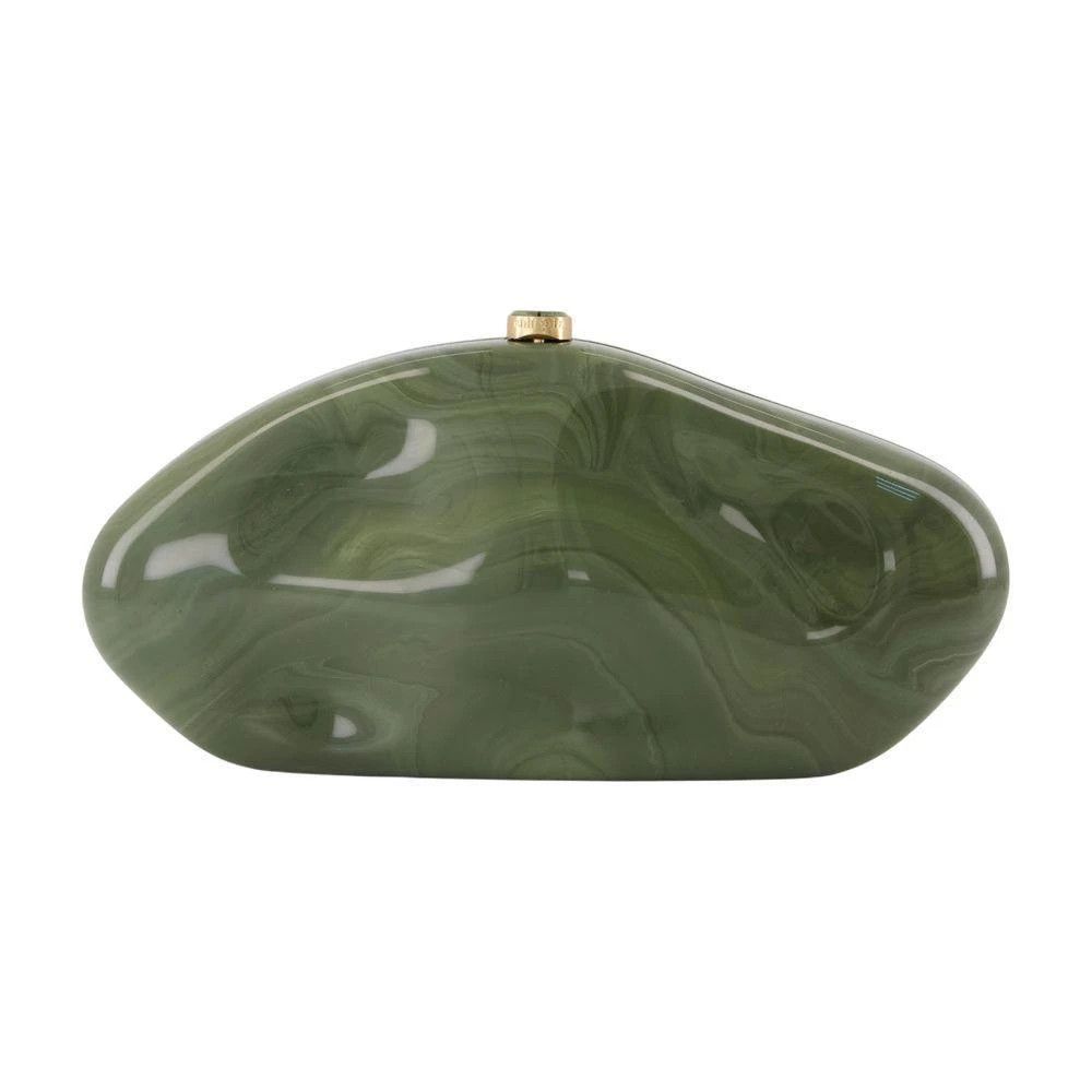 Ganni os11x0326 Size: OS / Caldera Clutch in Green Size ONE SIZE - 1 Thumbnail