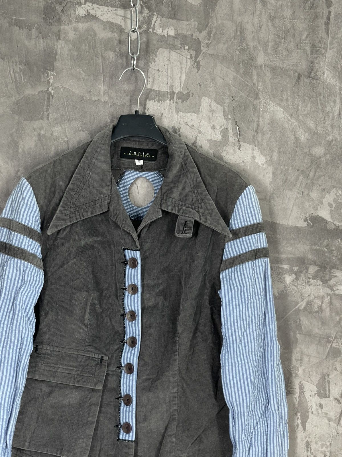 Vintage Y2K Vintage Avant Garde Rare Button Up Shirt Size M / US 6-8 / IT 42-44 - 4 Thumbnail