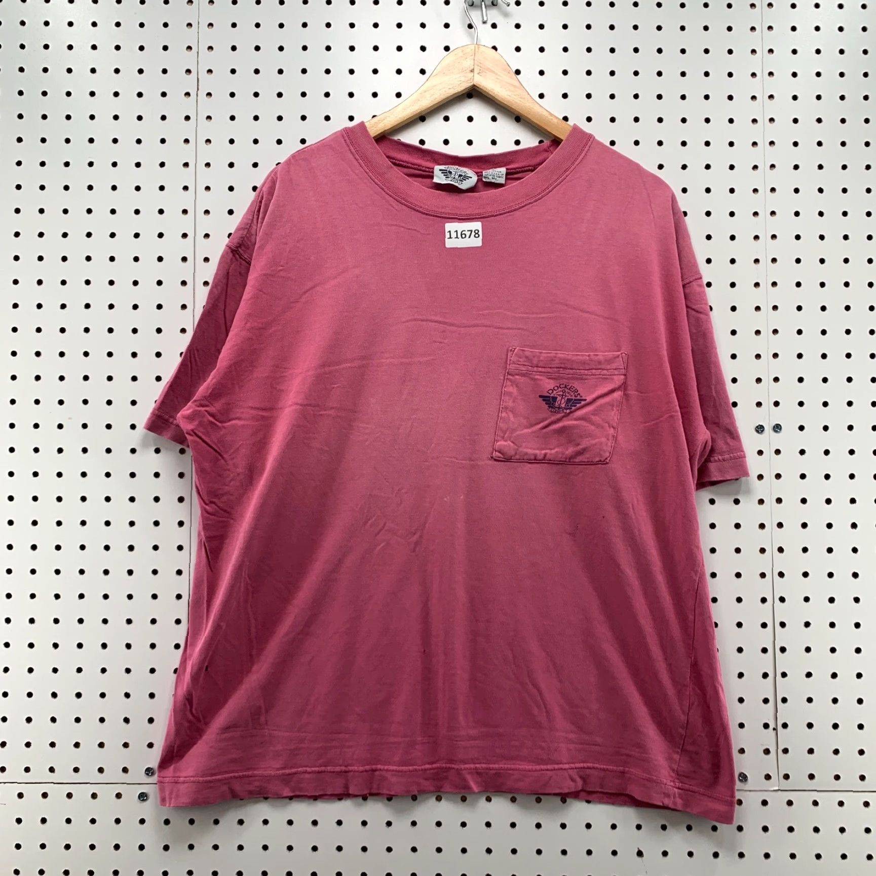 Dockers Vintage Dockers Pocket Shirt Mens Large Red Short Sleeve 90s USA Made Size L Size US L / EU 52-54 / 3 - 2 Thumbnail