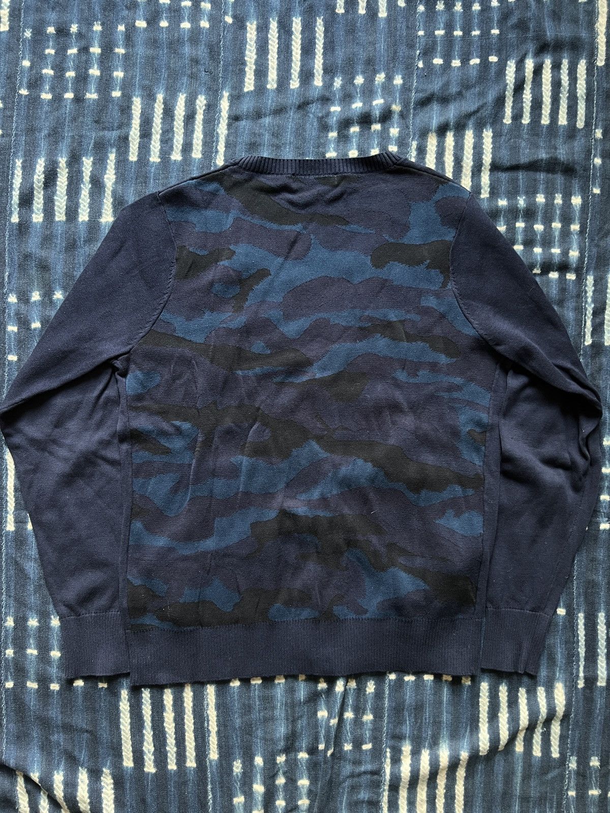 Beams Japan Beams Camouflage Knitted Cardigan Size US M / EU 48-50 / 2 - 2 Thumbnail
