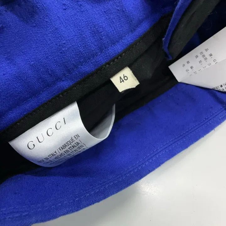 Gucci FW23 Blue Casual Trousers for Men-2507