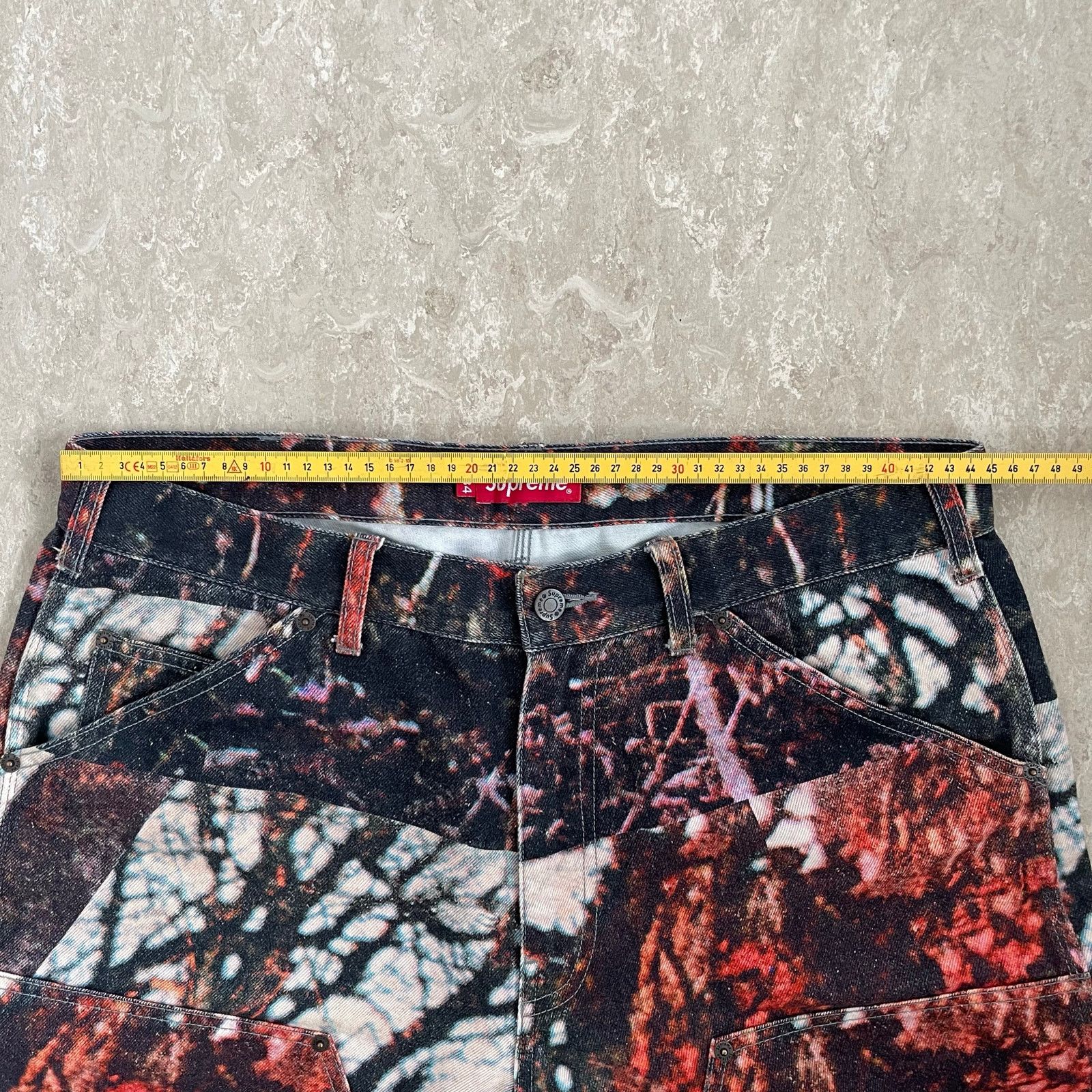 Supreme Supreme Fall 2020 Double Knee Denim Painter Pant Size US 34 / EU 50 - 9 Thumbnail