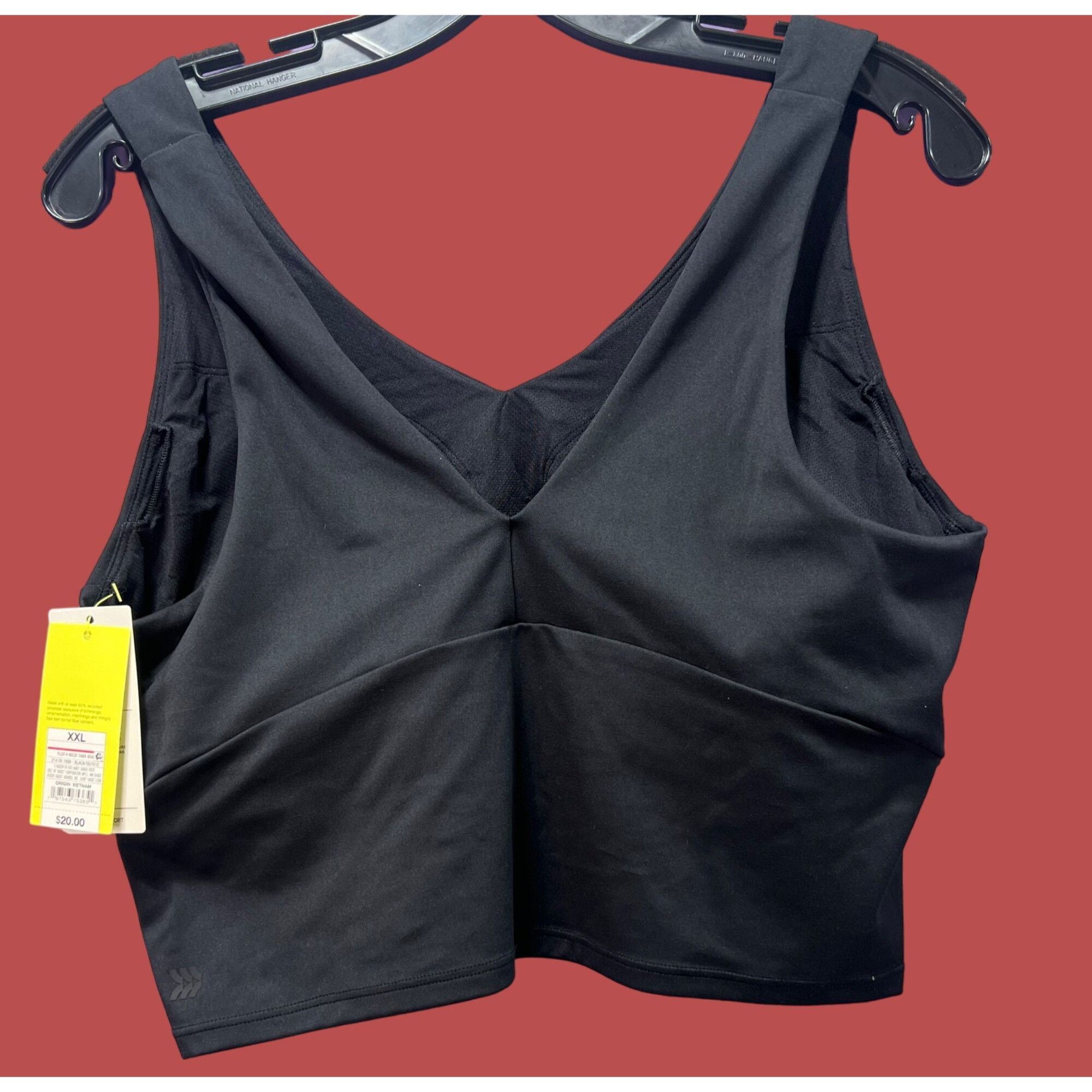 Other All In Motion - Women's Flex Light Support V-Neck Cropped Sp Size ONE SIZE - 4 Thumbnail