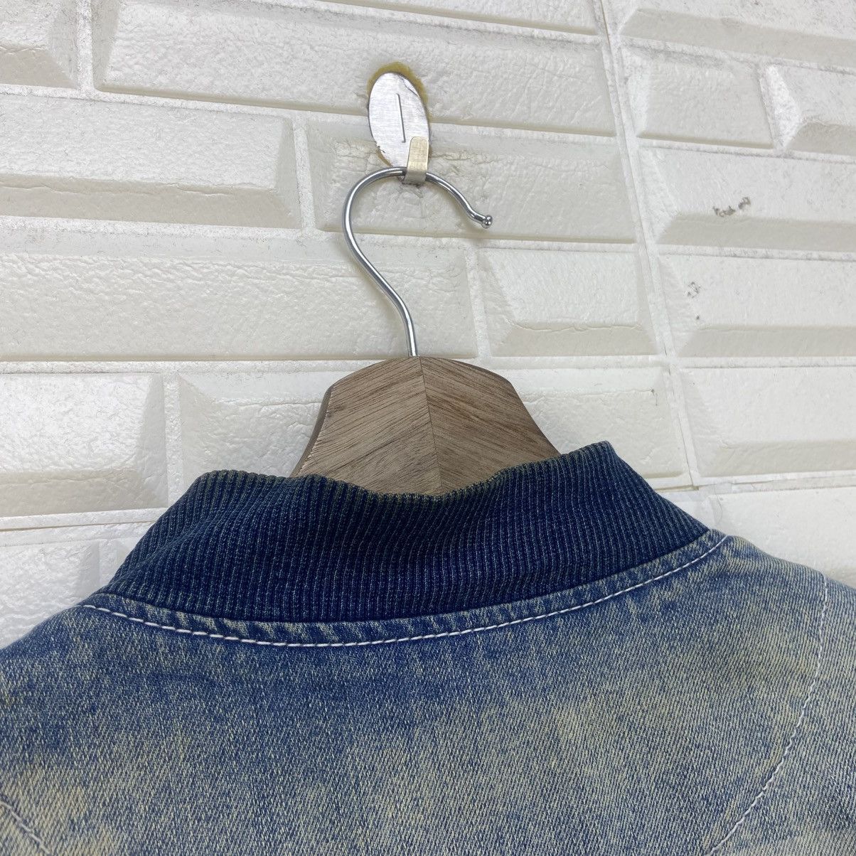 Japanese Brand Blue Story Street Fashion Native Soft Denim Bomber Style Size US S / EU 44-46 / 1 - 15 Thumbnail