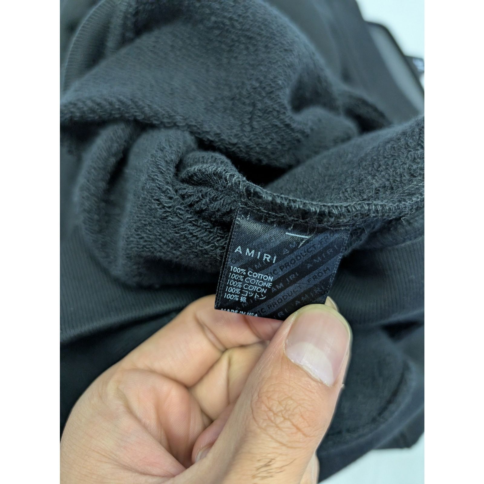 Amiri o1rshd1 Q:2 / Wes Lang x Amiri Logo Crewneck in Black Size US L / EU 52-54 / 3 - 15 Thumbnail
