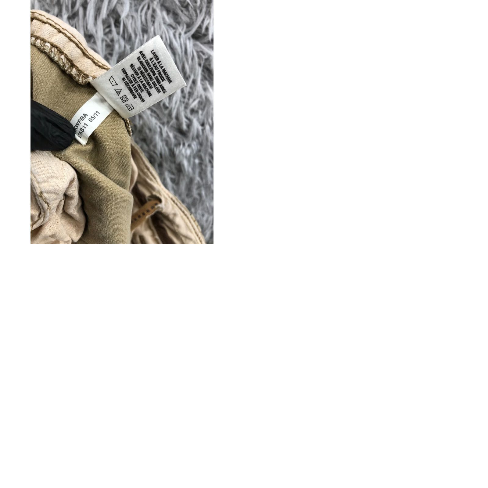 Vintage Aéropostale Cargo Shorts Mens 31 Mid Beige Cotton Blend 5-Pocket Regular Khaki Beach Casual Mens Size US 31 - 9 Thumbnail