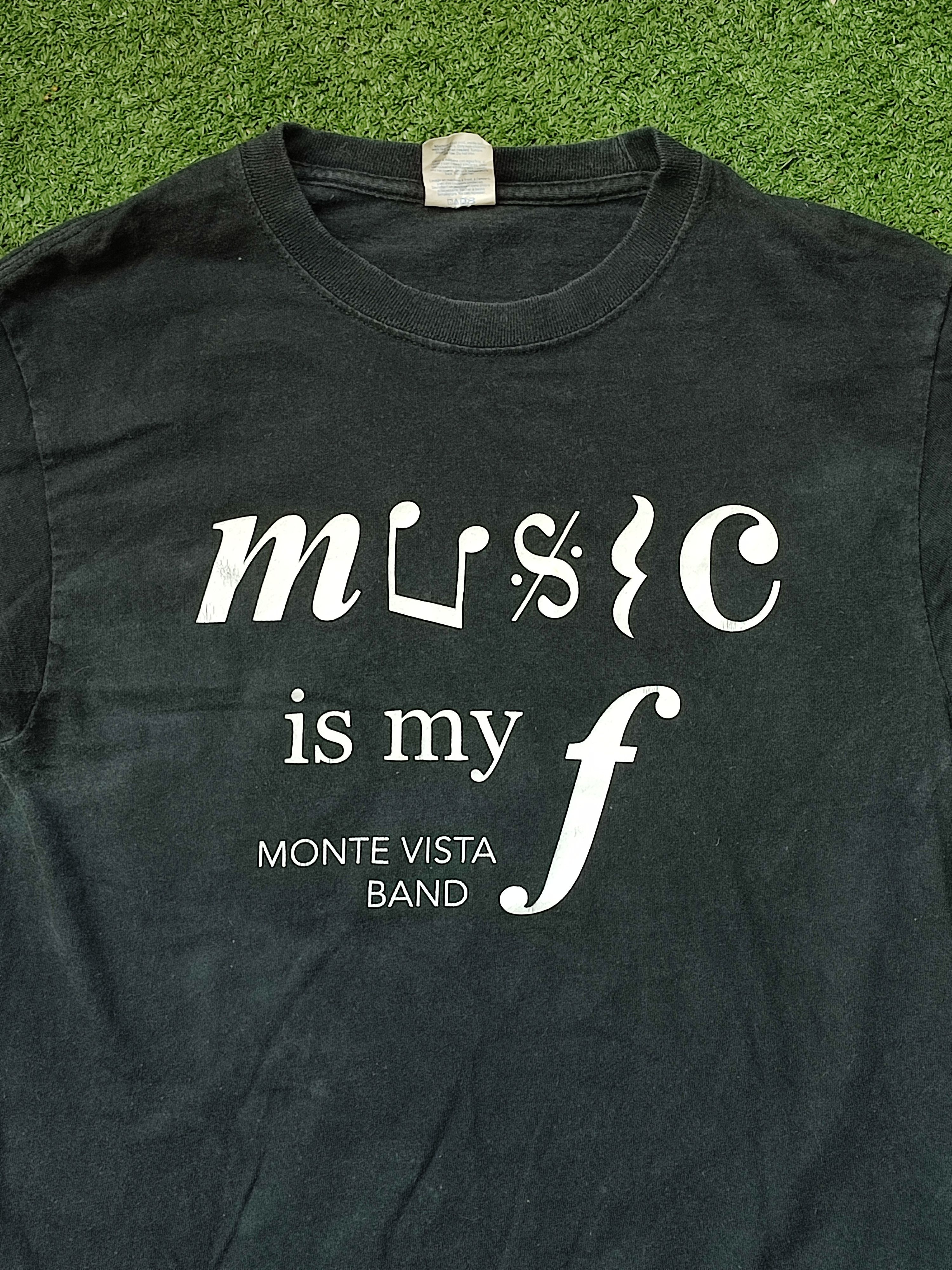 Band Tees VINTAGE MUSIC IS MY MONTE VISTA BAND TEE Size US S / EU 44-46 / 1 - 4 Thumbnail