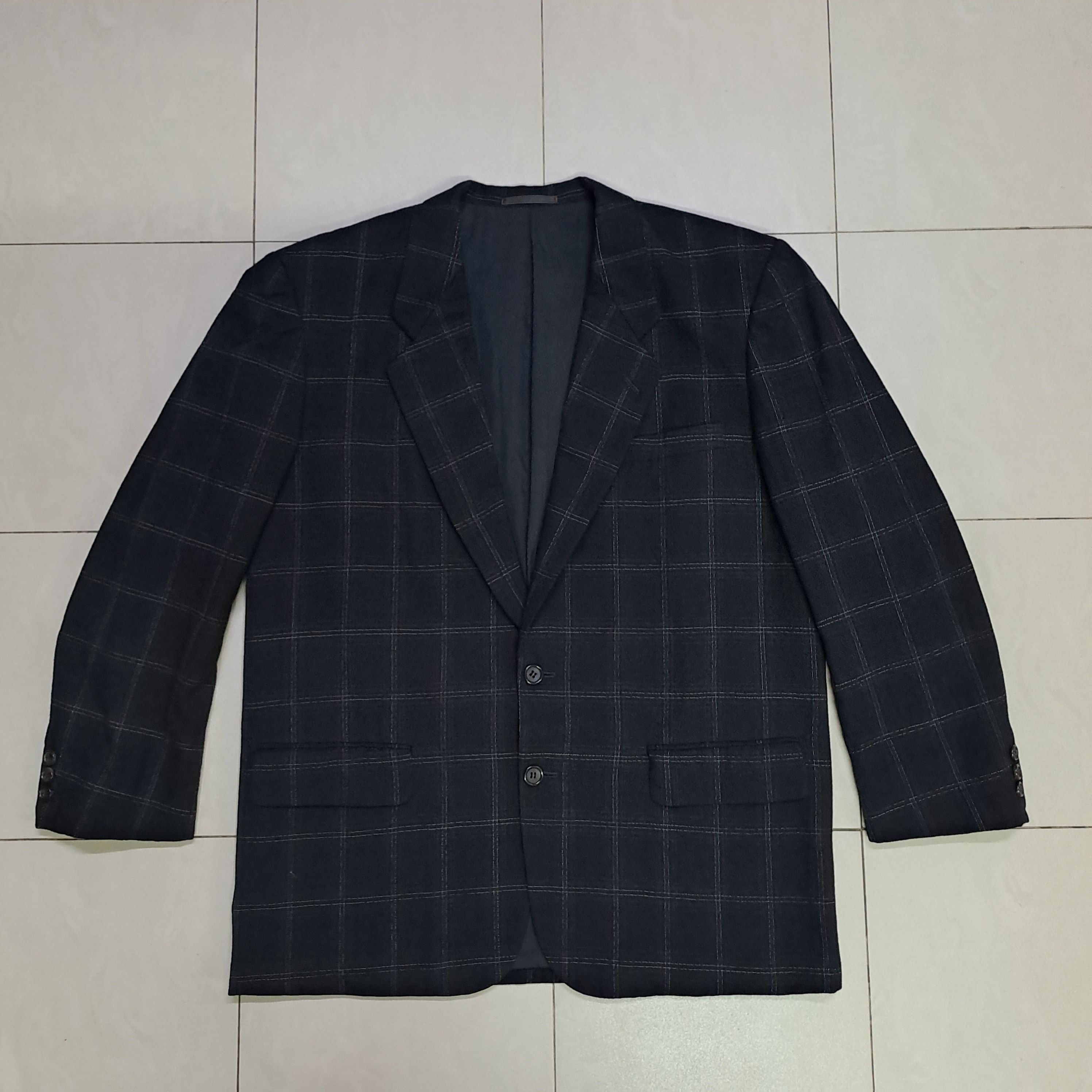 Comme des Garcons Homme Vintage Comme Des Garcons Wool Blazer Size 46L - 2 Thumbnail