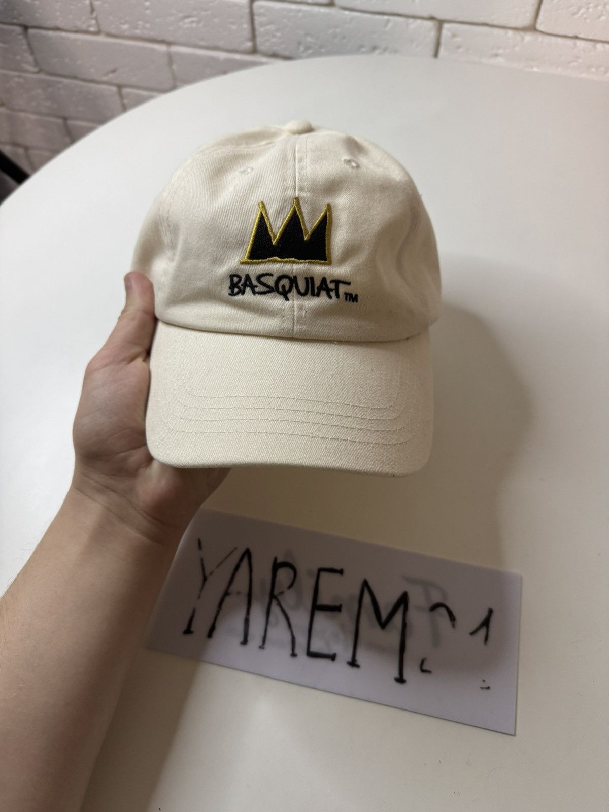 Jean-Michel Basquiat Basquiat cap hat Size ONE SIZE - 2 Thumbnail