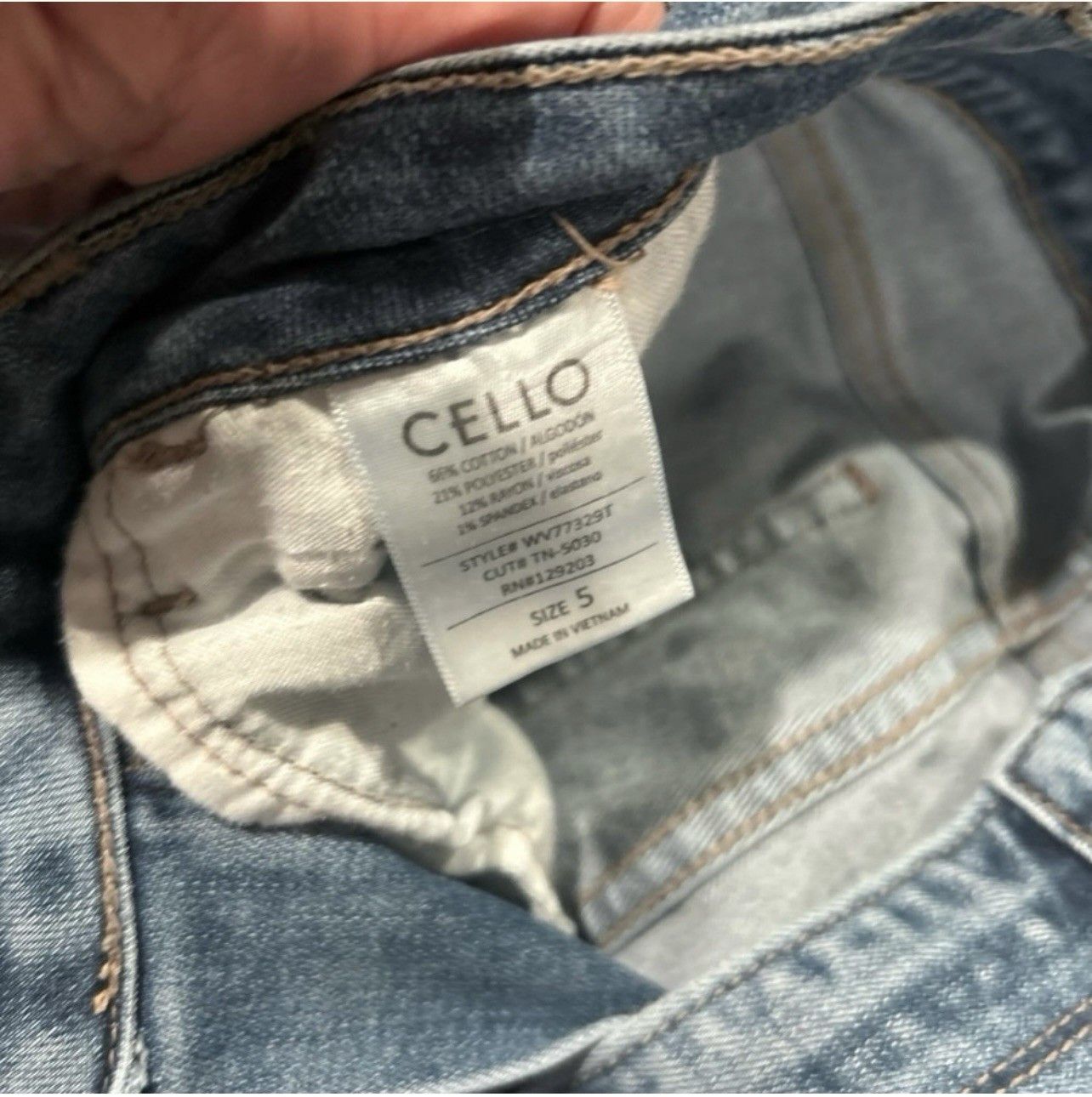 Celio Cello Women’s Juniors Jeans Size 5 Size 26" / US 2 / IT 38 - 4 Thumbnail