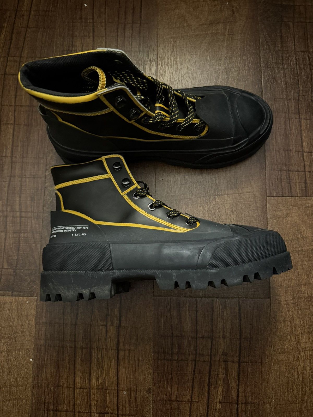 Diesel Diesel D-Hiko BT X Combat Boots Size US 8 / EU 41 - 6 Thumbnail