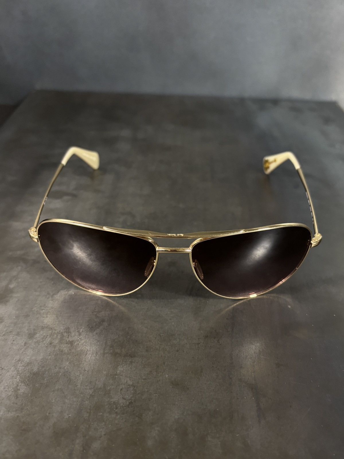 Paul Smith Paul Smith Sunglasses Oliver Peoples Aviator Karison Italy Size ONE SIZE - 21 Thumbnail