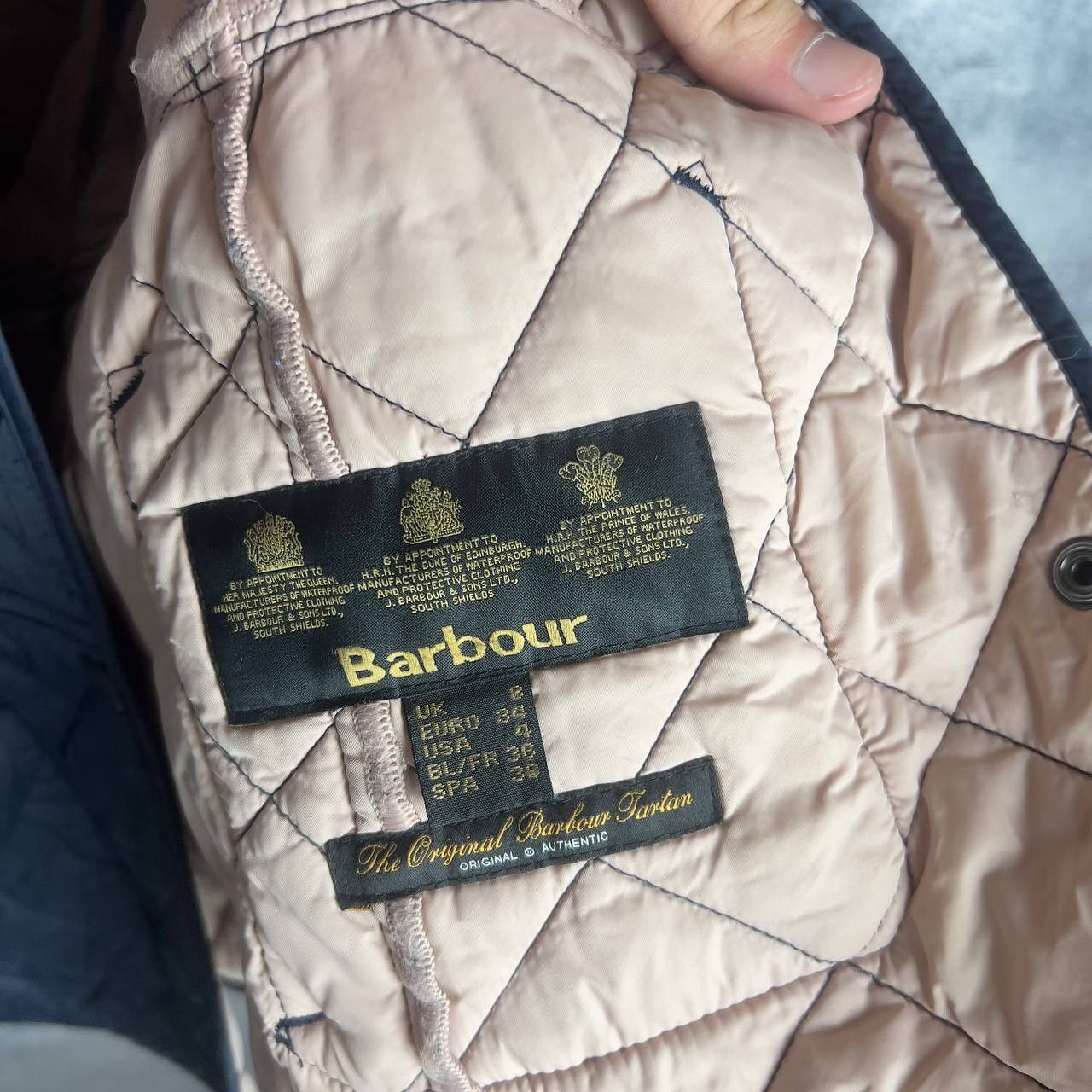 Barbour Barbour Quilted Jacket Women's Size USA4 UK8 Blue ` Size S / US 4 / IT 40 - 8 Thumbnail