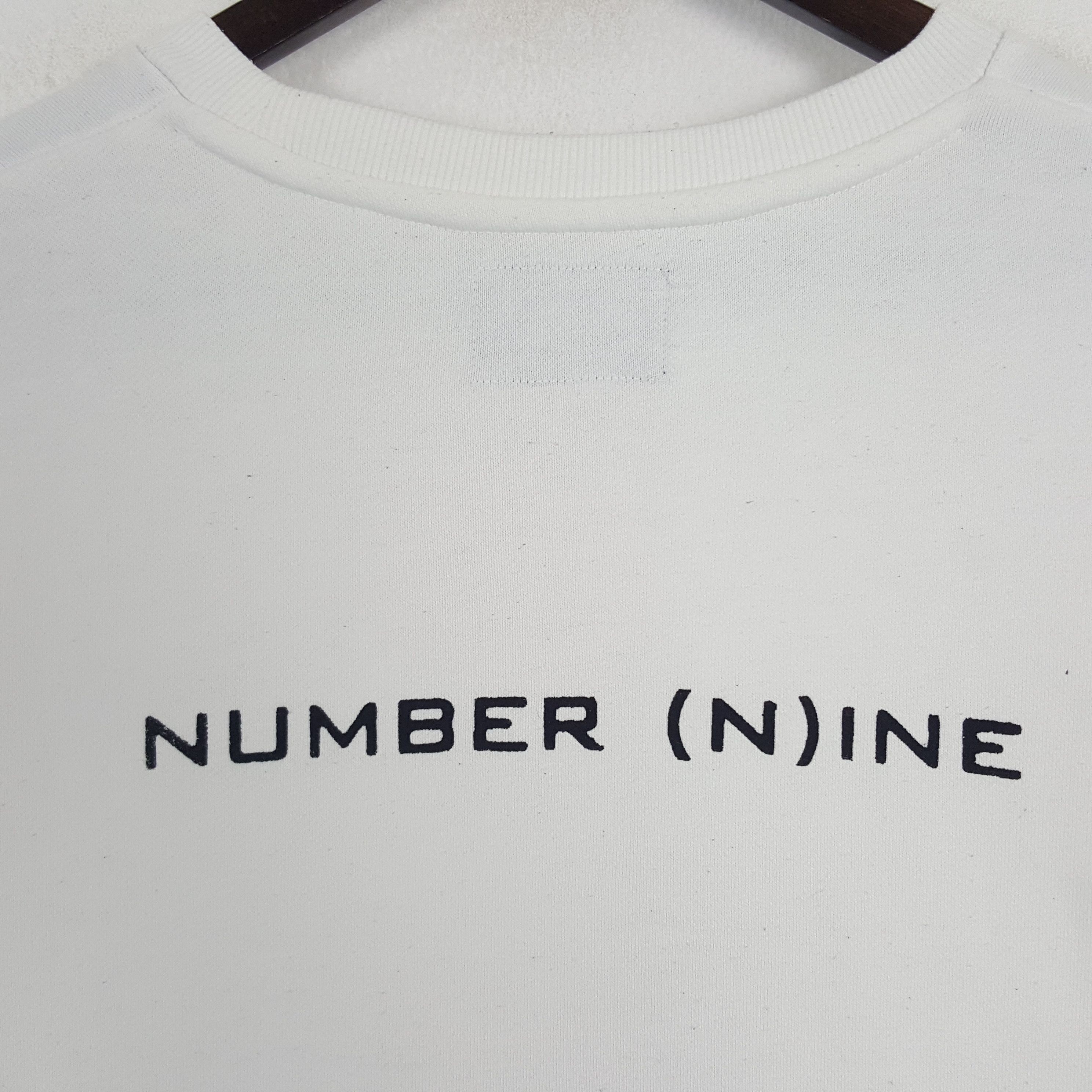 Japanese Brand × Number (N)ine × Vintage Vintage Number (N)ine Custom Spell Out Logo Tshirt Size US XL / EU 56 / 4 - 2 Thumbnail