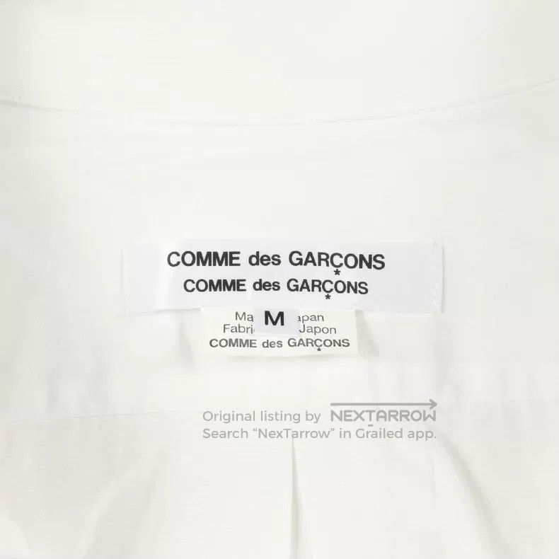 Comme des Garcons Comme des Garcons White vintage shirt top Size M / US 6-8 / IT 42-44 - 3 Thumbnail