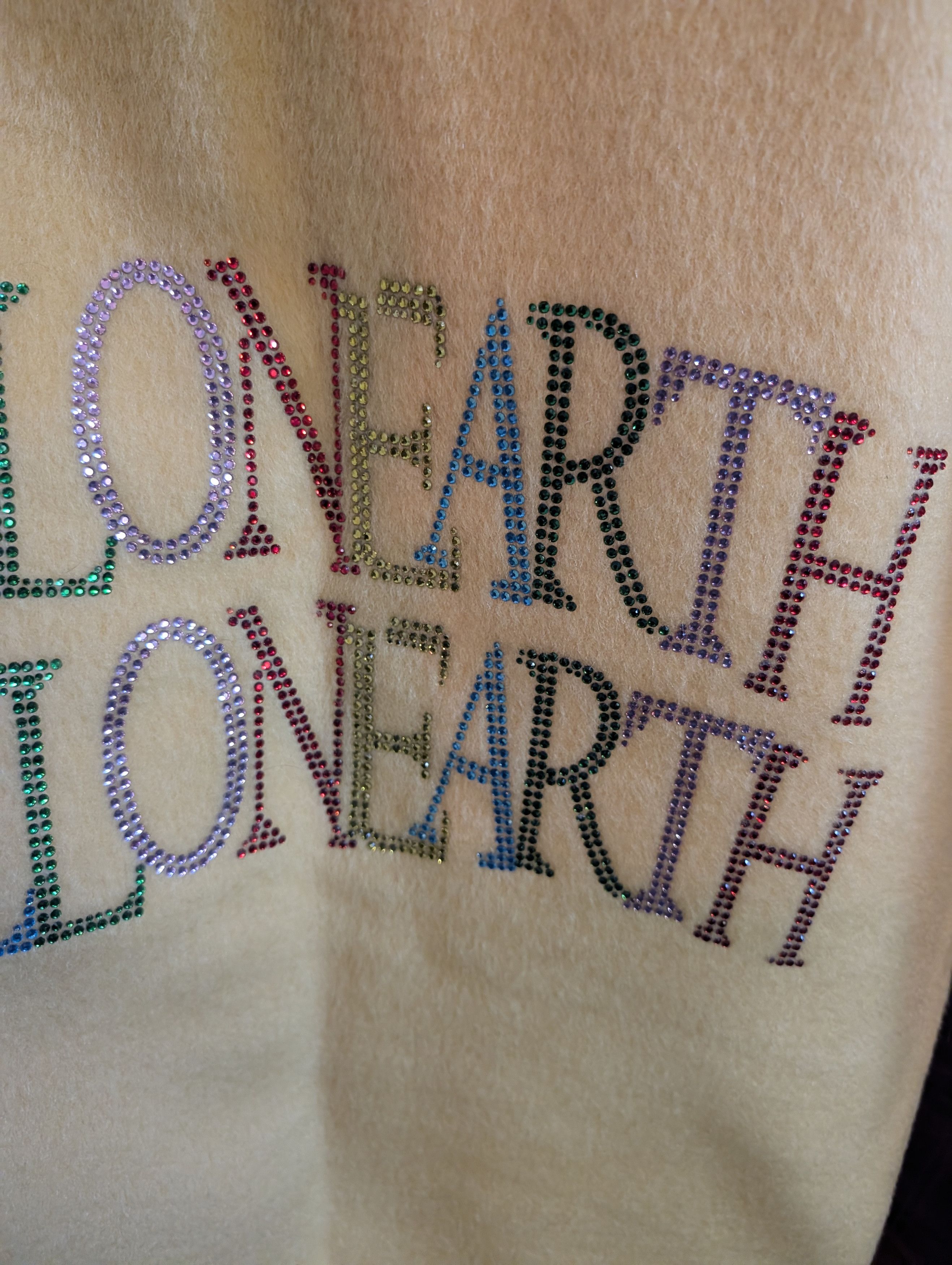 Who Decides War HELL ON EARTH Rhinestone Cashmere Mohair fuzzy sweater Size US S / EU 44-46 / 1 - 4 Thumbnail