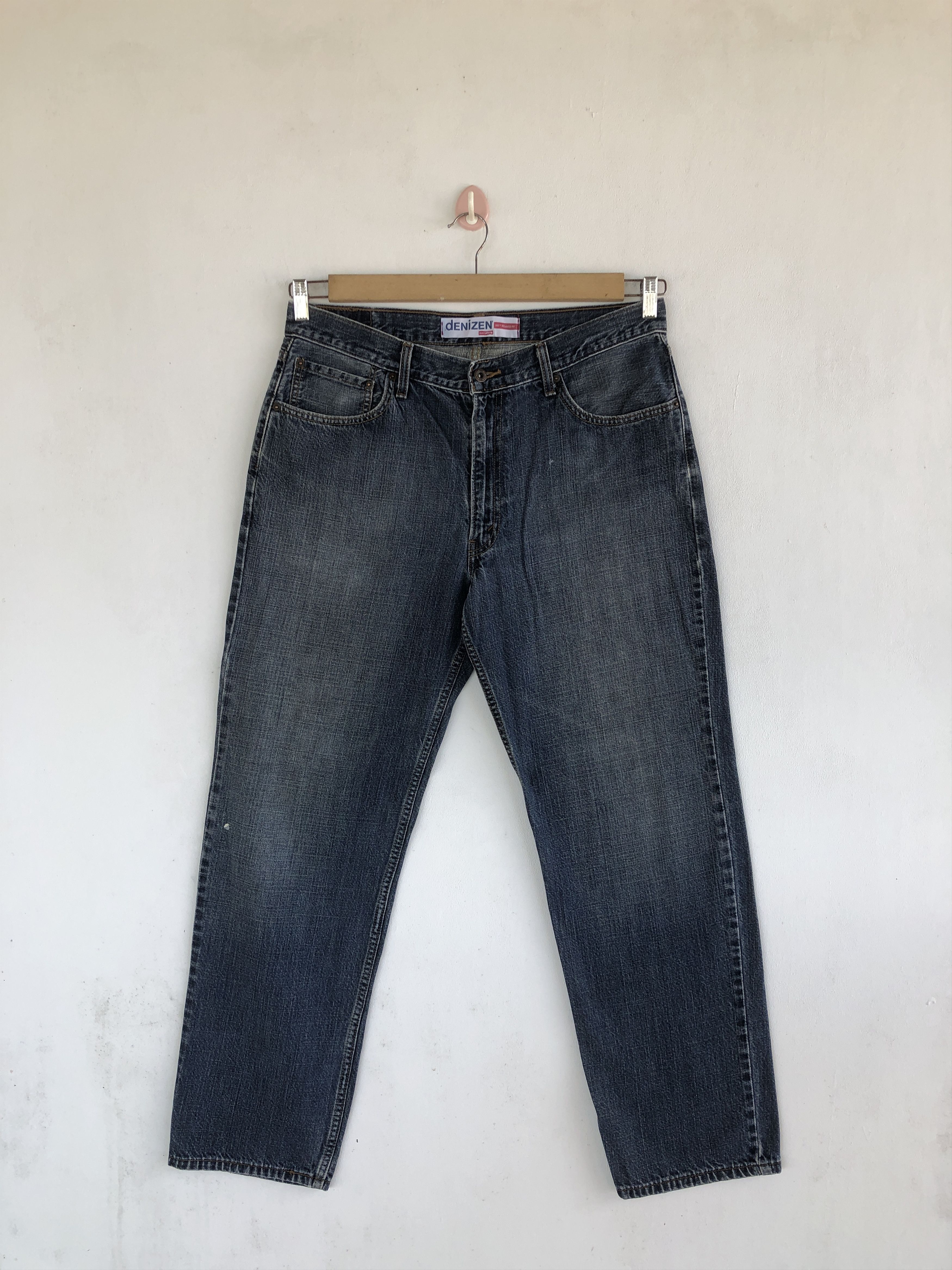 Levi's Vintage Y2K Levis Denizen Faded Jeans Levi's Stonewash Denim Size US 34 / EU 50 - 1 Thumbnail