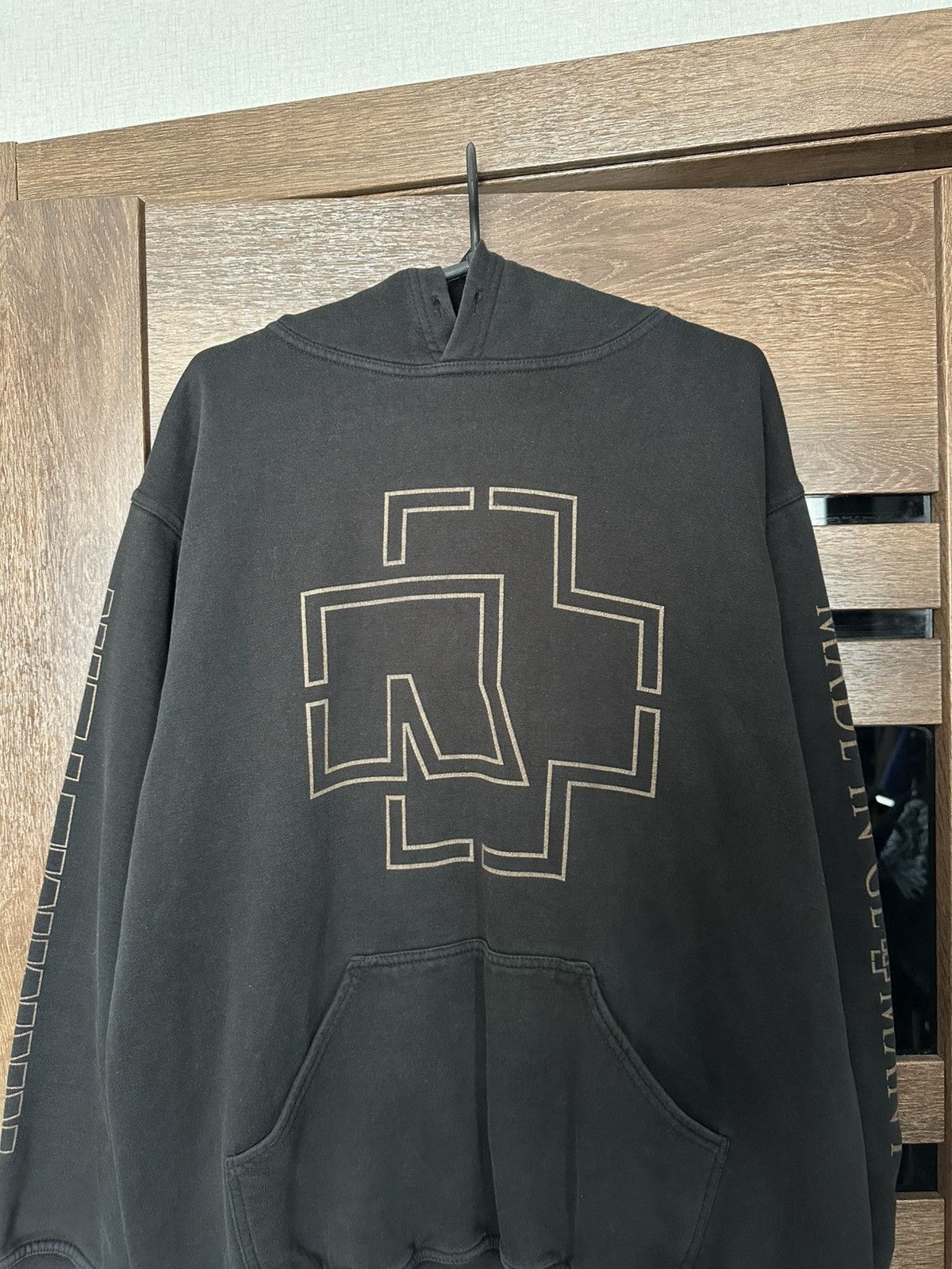 Band Tees Rammstein Made In Germany Face Vintage Hoodie Pullover Size US M / EU 48-50 / 2 - 7 Thumbnail