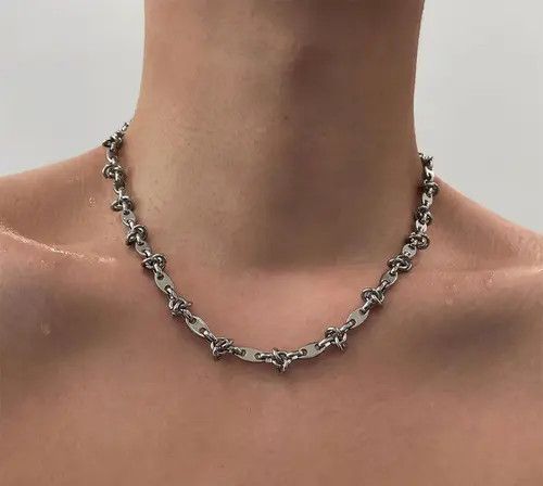 Jewelry Silver Chain Necklace Size ONE SIZE - 6 Thumbnail
