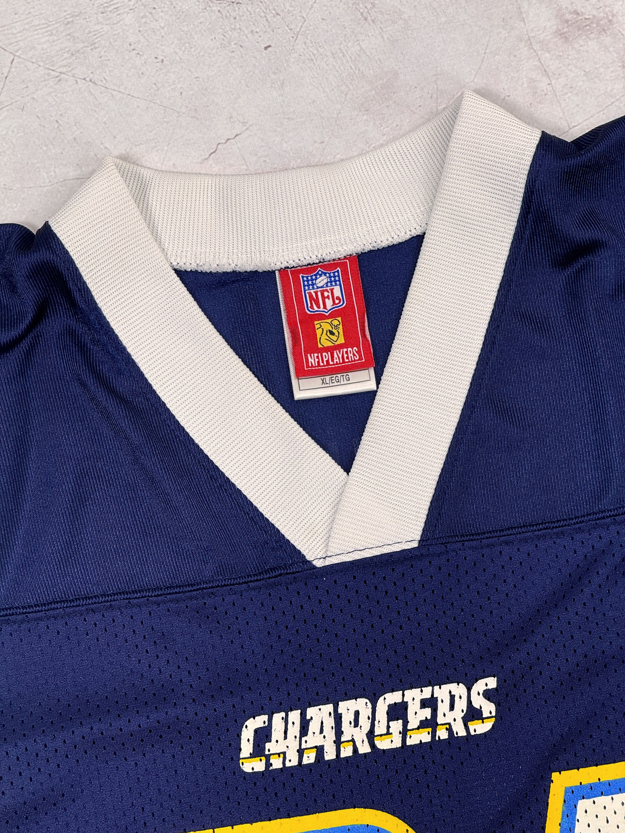 NFL × Reebok × Vintage 2007 Los Angeles Chargers NFL Jersey #21 TOMLINSON by Reebok Size US XL / EU 56 / 4 - 11 Thumbnail