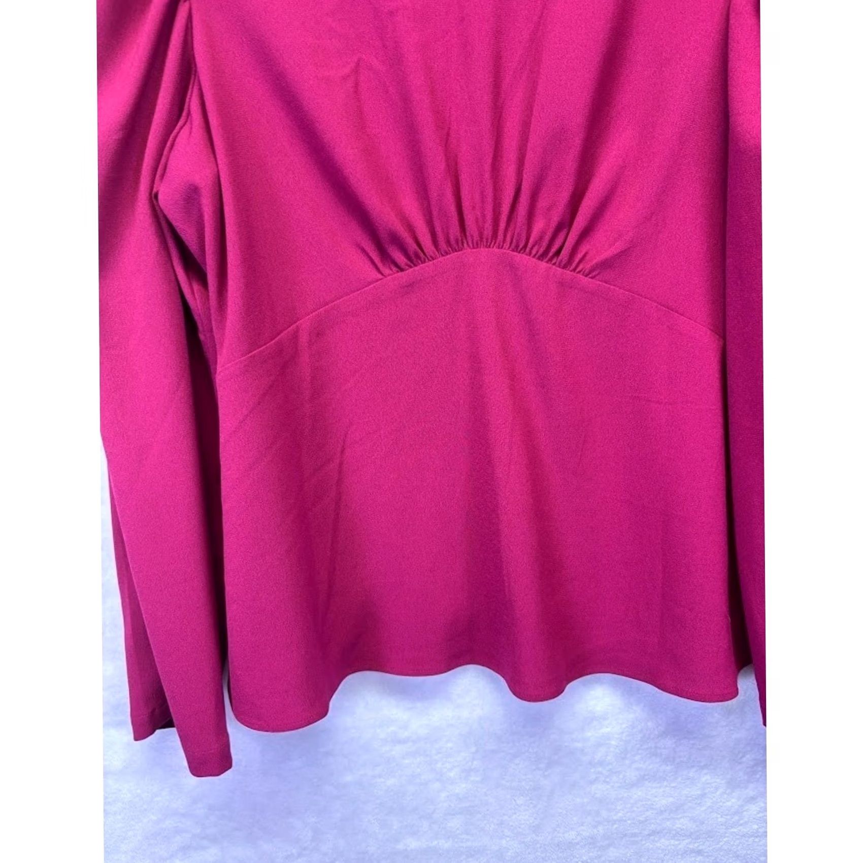 Express Express Pink Power Blouse, XL Size XL / US 12-14 / IT 48-50 - 7 Thumbnail
