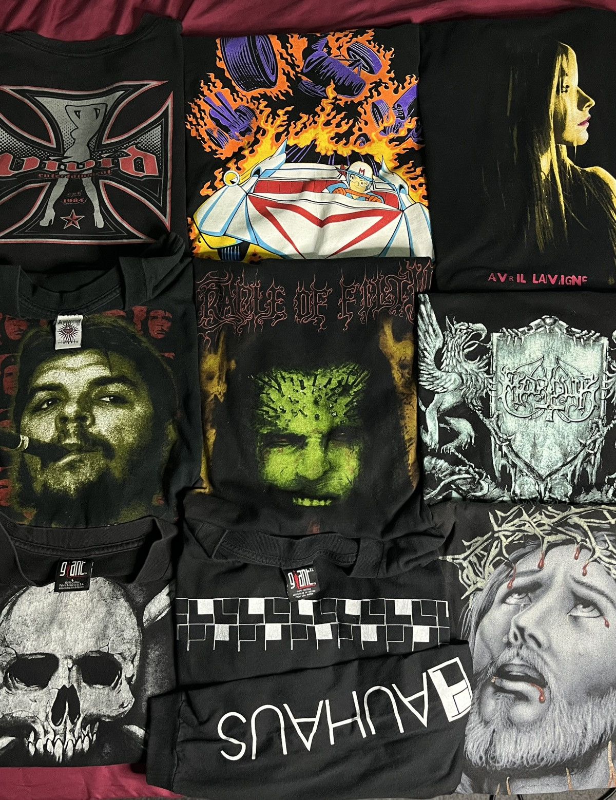 Band Tees bundle vintage shirts 9 items Size US XL / EU 56 / 4 - 1 Thumbnail