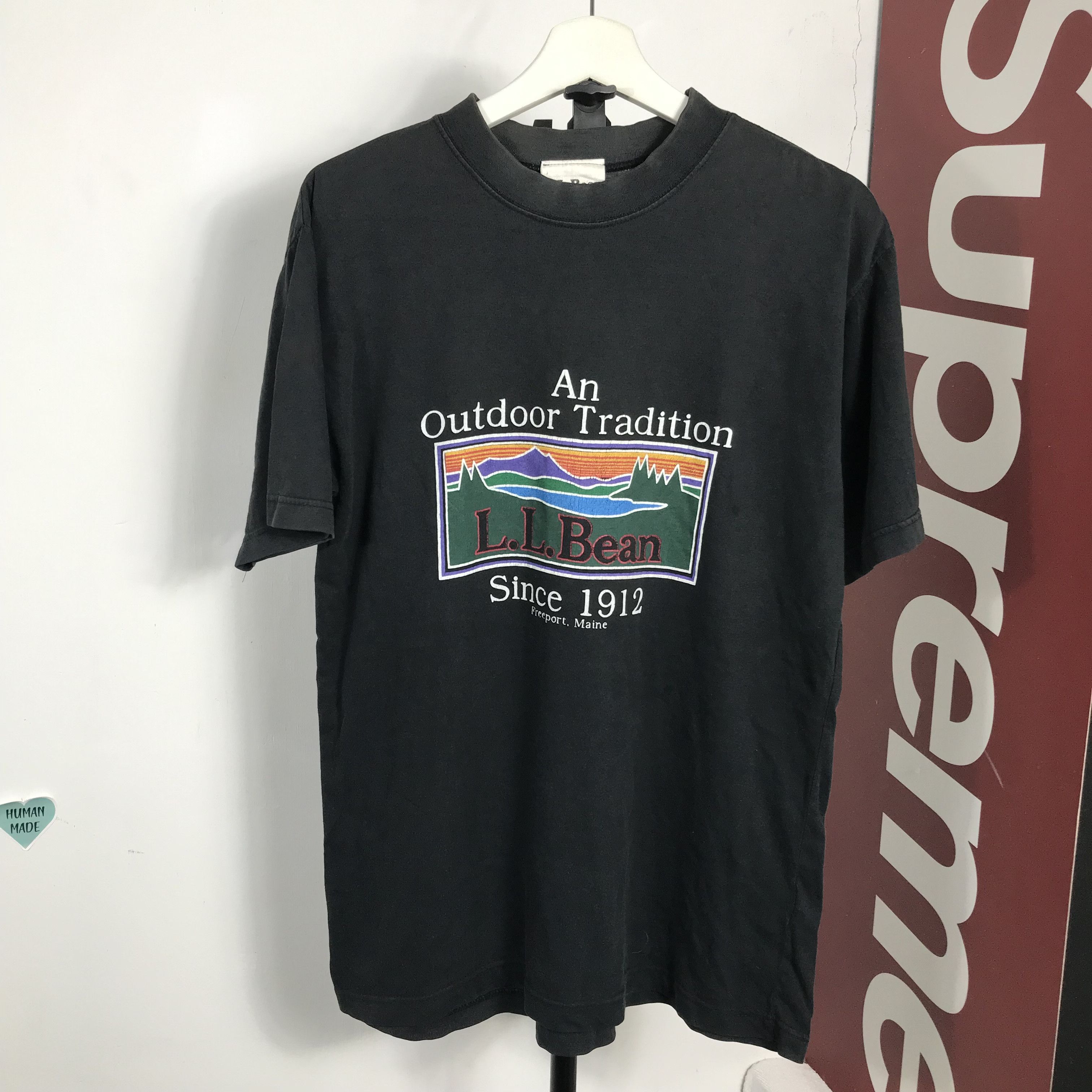L.L. Bean Vintage sunfaded LL BEAN OG logo tee Size US M / EU 48-50 / 2 - 1 Thumbnail