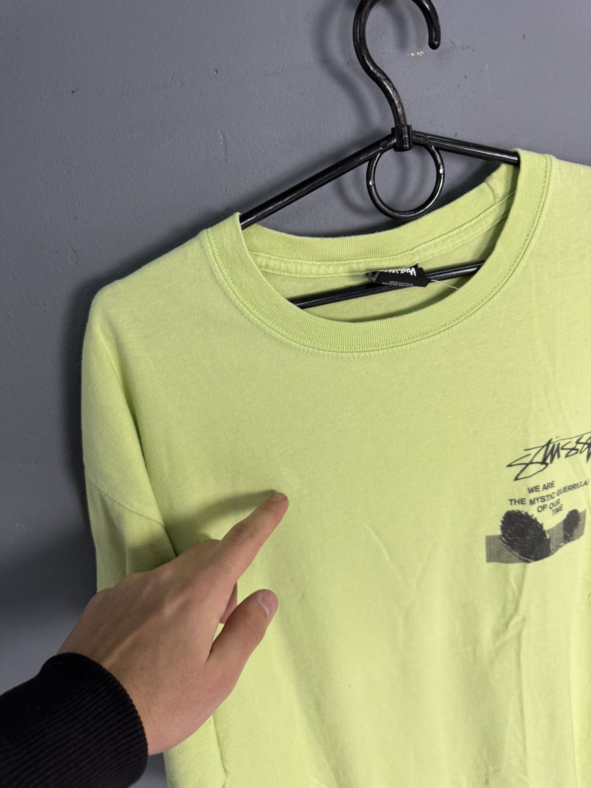 Stussy Vintage Stussy T Shirt Tee Big Logo Baggy 90s Size US L / EU 52-54 / 3 - 3 Thumbnail