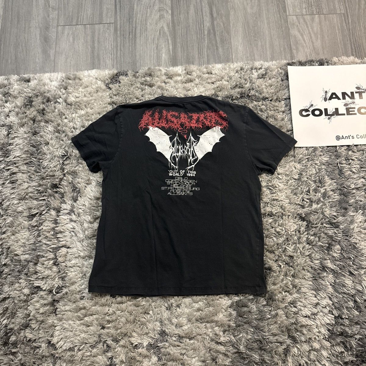 Band Tees × Designer OG AllSaint Aurocide Out Of This World 1994 T-Shirt Size US M / EU 48-50 / 2 - 1 Thumbnail