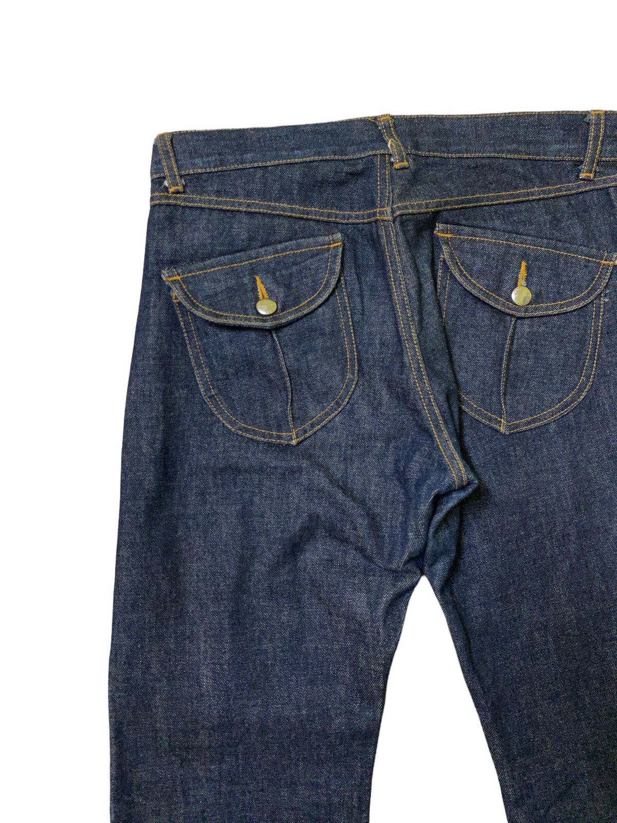 If Six Was Nine × Katharine Hamnett London × Vintage Flared Katharine Hamnet London Bell Bottom Denim Size US 30 / EU 46 - 11 Thumbnail