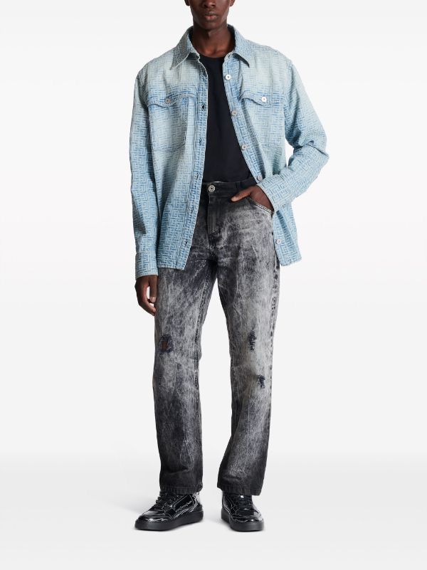 Balmain Balmain washed jeans Size US 31 - 8 Thumbnail